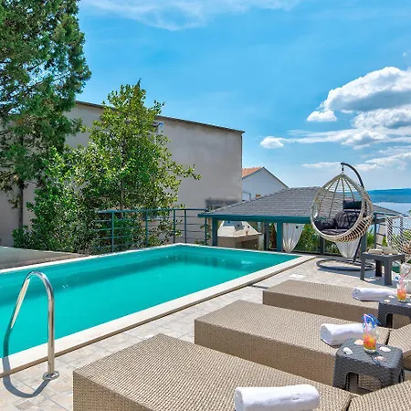 Modernes Nur 150 Meter Zum Mit Pool, Jacuzzi, Meerblick, Billard *